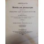 FOSBROOKE Thomas Dudley - Abstracts of Records and manuscripts respecting the County of Gloucester -