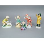 A collection of Royal Worcester figures including China, from the Countries of the World series