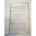 RUDDER Sam - Proposals for printing by subscription of The Topographical, Biographical and