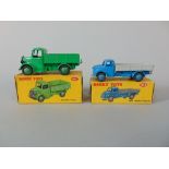 Two Dinky Toys including Rear Tipping wagon 414 and Bedford Truck 411 both in original boxes (2)