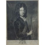 Sir Geoffrey Kneller (18th century school) - Half length portrait of James, Earl of Berkeley,