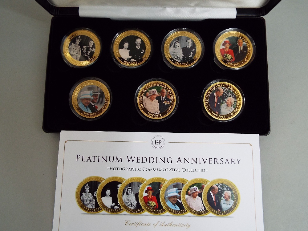 Platinum wedding anniversary photographic commemorative collection, limited edition 2017