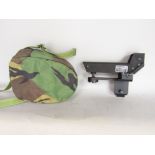 Hall & Watts Ltd sight unit RC-25C, serial no 2509, within a camouflage carry case