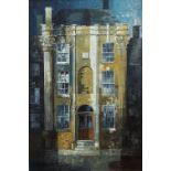 Richard Thornton (B.1922) - 'House at Stow-on-the-Wold', signed, signed and titled verso, oil on