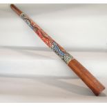 An aboriginal didgeridoo