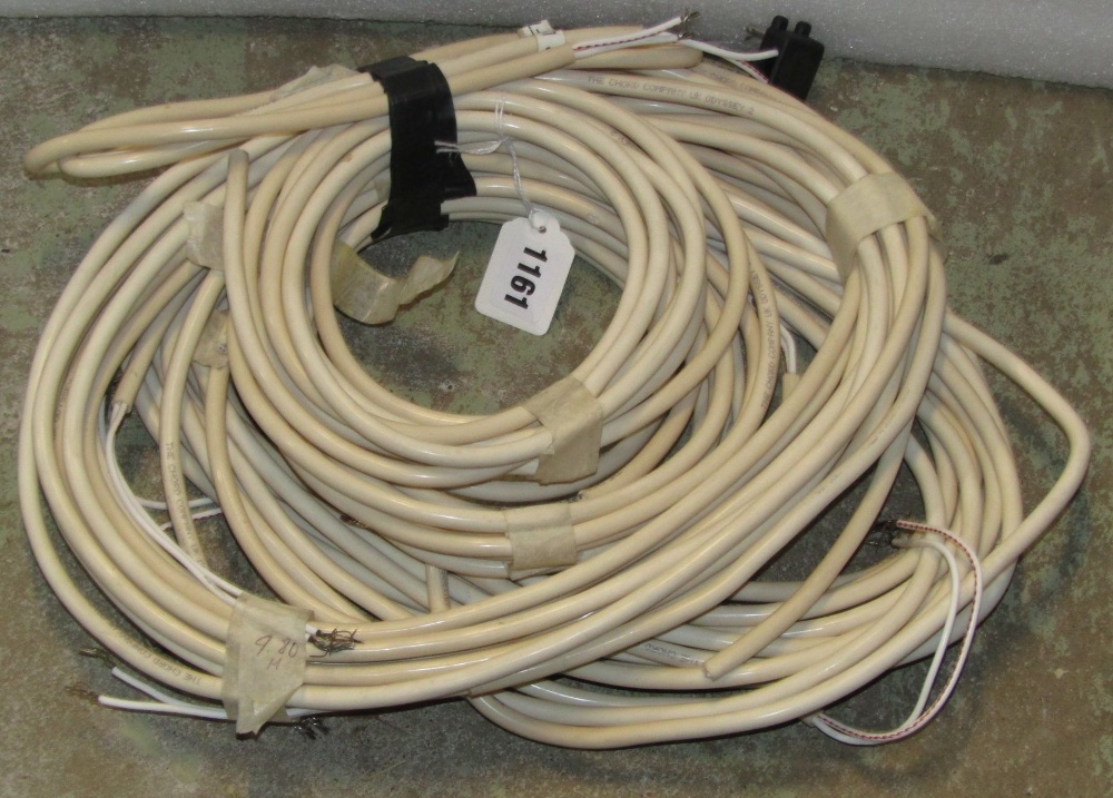 A pair of Chord Odyssey speaker cables, mixed approx 20m long