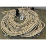 A pair of Chord Odyssey speaker cables, mixed approx 20m long