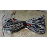 A pair of Linn K20 speaker cables, each 5.35m long