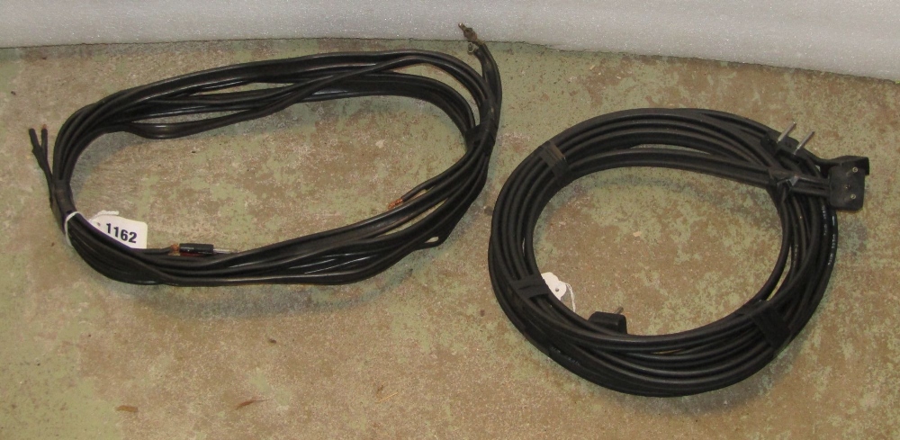 A pair of Naim NAC A4 speaker cables, each 2.5m long, together with a further pair of Naim speaker