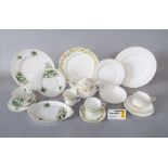 A quantity of Royal Albert Trillium pattern wares including six tea cups, seven saucers and seven
