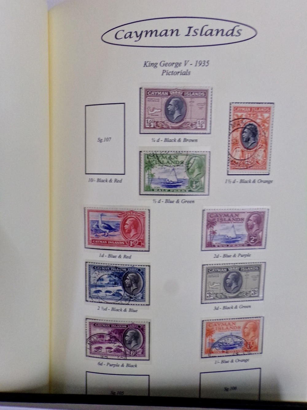 Two albums containing a collection of postage stamps of the British Empire, King Edward VII, King - Image 3 of 4