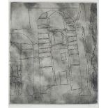 Ben Nicholson (1894-1982) - 'Siena' (large version), 32/50 drypoint / etching, 33 x 28cm, unframed