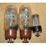 three vintage valves - a boxed Osram KT66, a boxed Pinnacle KT66 and a select GZ32