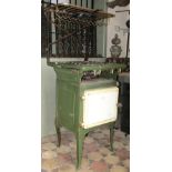 A vintage Eureka New World Series Two freestanding cast iron and enamel gas cooker