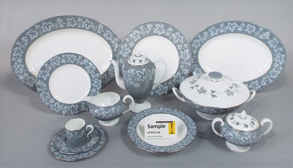 A collection of Wedgwood Moselle pattern wares comprising a tureen and cover and a further tureen