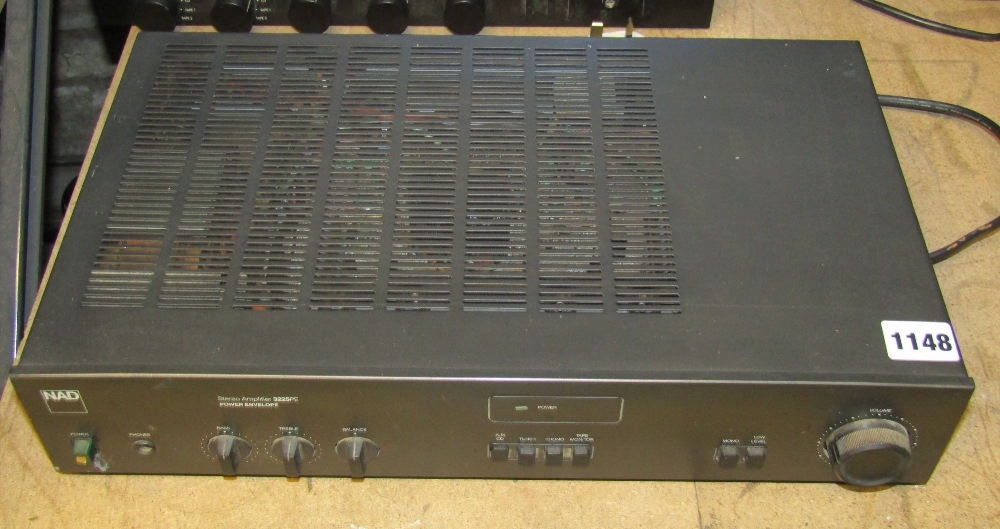 A Nad stereo amplifier model 3225 PE