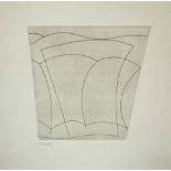 Ben Nicholson (1894-1982) - 'Forms in Landscape, Lafranca 15', unsigned, Drypoint Etching, 175/