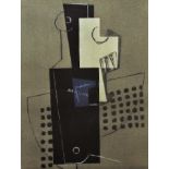 Henri Laurens (1885-1954) - 'Papiers colles no.6', Pochoir /Jacomet, 30.5 x 23cm, framed