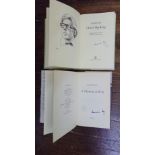 Five first edition books including, I can't Stay Long, by Laurie Lee, signed by the author and