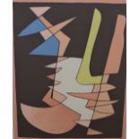 Alberto Magnelli (1888-1971) - 'Composition', signed, 84/300 serigraph, 62 x 48.5cm, framed