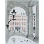 David Gentleman (B.1930) - 'Covent Garden', 30/120 lithograph, 56 x 44cm, unframed