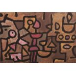 Paul Klee (1879-1940, Swiss) - Untitled, 215/300 serigraph, 34 x 53cm, framed