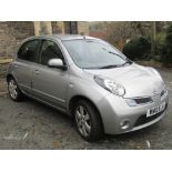 Nissan Micra N-Tec 5 Door Hatchback 1240cc, petrol, chassis number SJNFBAK 12U3180588, engine number