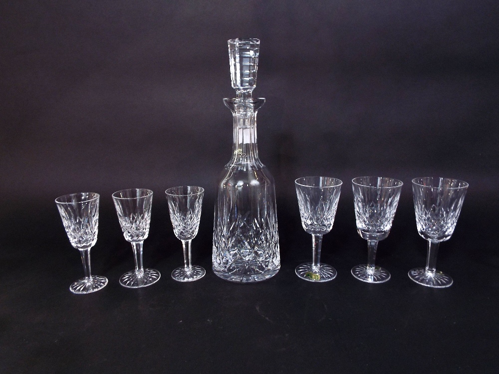 A matched collection of Waterford Lismore drinking glasses comprising two sets each of six, together - Image 2 of 2