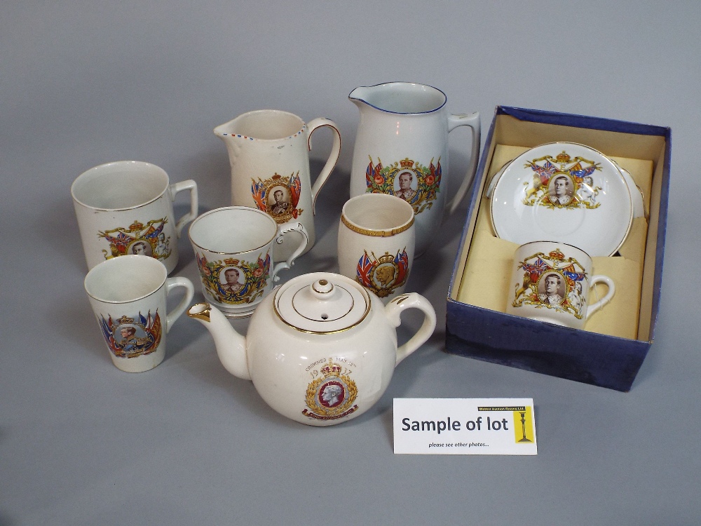 An extensive collection of royal commemorative wares mainly relating to King Edward VIII,