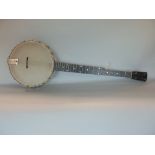 Five string banjo, 89 cm long
