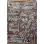 Attributed to Thomas Najiwarra (native Australian artist of the Amagula tribe 1926-1989) - The