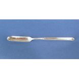 George III silver marrow scoop, by Paul, Ann & William Bateman, London 1803, 22cm long, 1.5oz