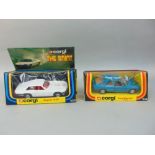 Two boxed Corgi model cars, Ford Escort 334 and Jaguar XJS 'The Saint' (2)