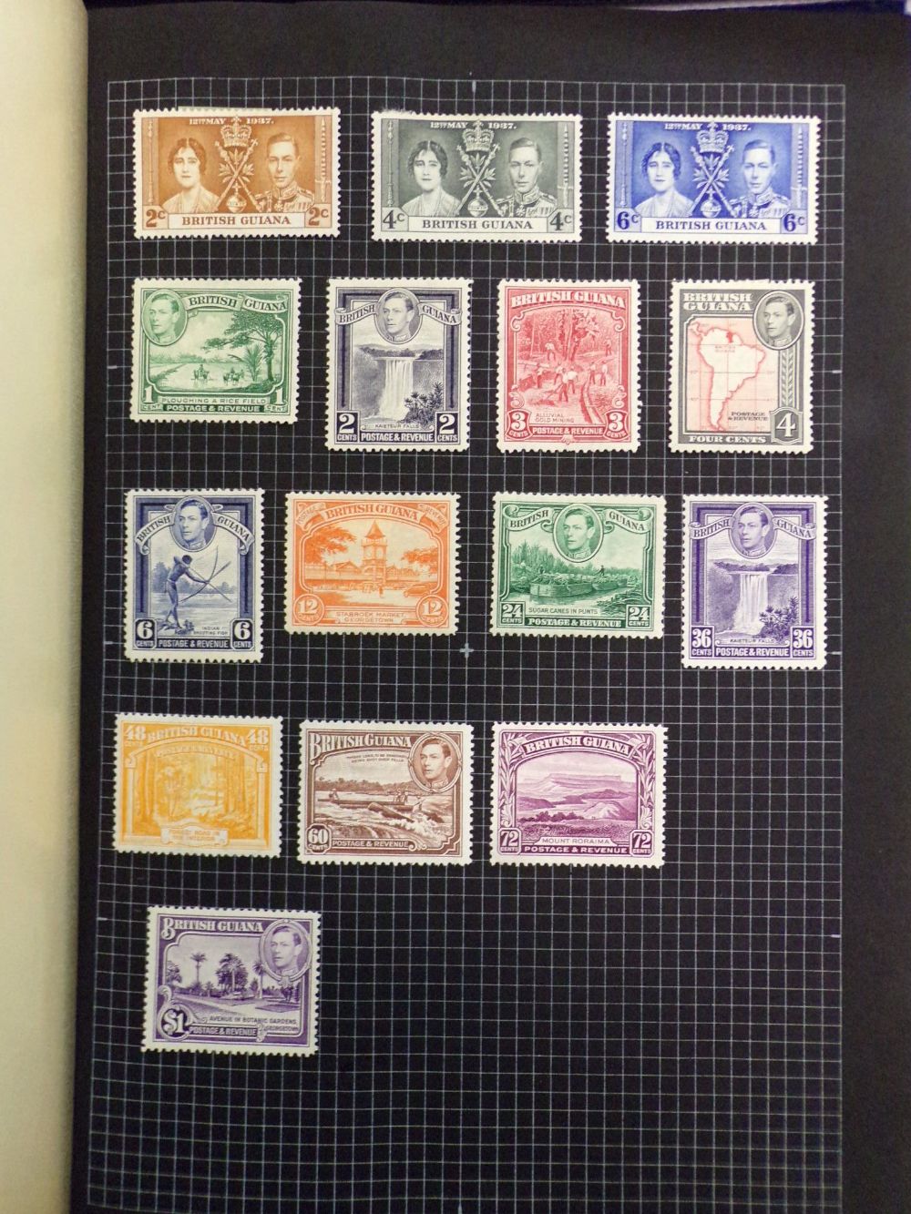 Four albums containing a collection of stamps from former British colonies in Africa including - Image 4 of 4