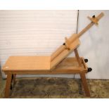 A Jackson's Donkey Easel with folding framework