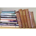Three bound volumes of Punch - 1927-1928, together with a quantity of mixed history books, etc (19)