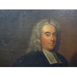 Late 18th Century British School, three quarter length portrait of a gentleman, probably a