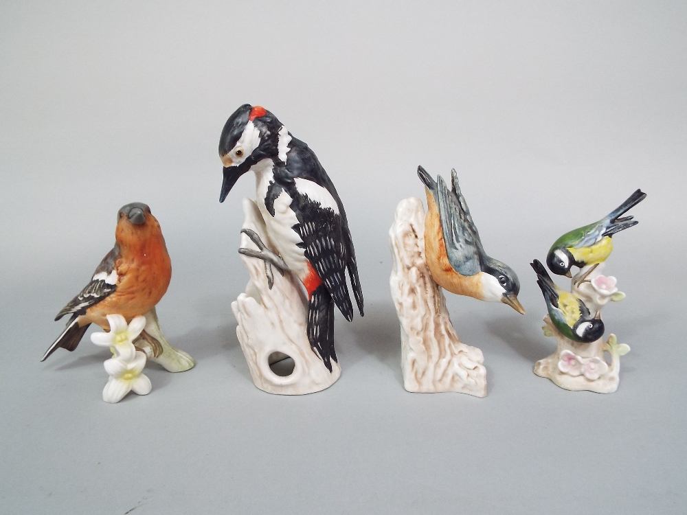 A collection of eleven Goebel matt glazed models of birds including an owl, a pheasant, a - Image 4 of 5