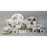 Two boxed sets of Royal Worcester Evesham pattern coffee cups and saucers, a further quantity of