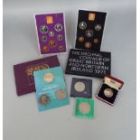 1970 and 1971 coin proof sets and other coinage