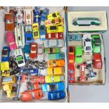 Approx 40 unboxed Corgi die-cast vehicles including 007 Lotus Esprit, Buick Regal and racing cars,