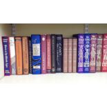 A quantity of Folio Society books, all with slip covers, including four boxed sets (24)