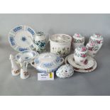 A collection of Coalport Revelry pattern wares including a tureen and cover, sauce boat and stand,