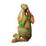 Lepus Pictus by Stephen Belinfante, 152.4cm high (5ft) From the 2018 Cotswolds Area Of Outstanding