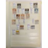 A stockbook of USA stamps