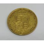 Half sovereign dated 1887