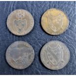 BRITISH 18TH CENTURY TOKENS, NORFOLK, NORWICH, OB. KEY DIVIDING GATES SUSPENDED FROM AN ORNAMENTAL