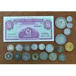 PRE 1947 SILVER COINS, HALFCROWNS (15), FLORINS (7), SHILLINGS (9), 6d's (19) 3d (1) (£ 3.51.25p)