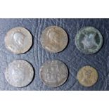 BRITISH 18TH CENTURY TOKENS, HAMPSHIRE, EMSWORTH, HALFPENNY, OB. A SHIP IN FULL SAIL, ? EMSWORTH?