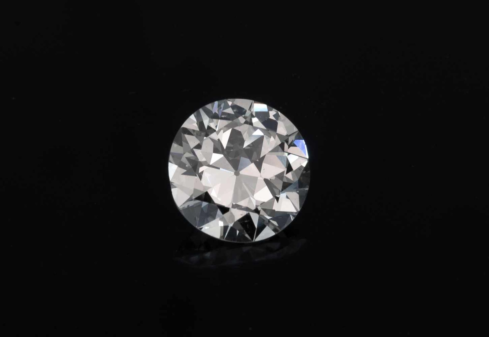 Loose round brilliant cut diamond of 12.62 ct. With HRD Antwerp report March 01, 2019, N.